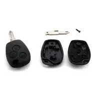 1x Schl&uuml;sselgeh&auml;use + Schl&uuml;sselrohling 3-Tasten RENAULT Clio III Kangoo Master III