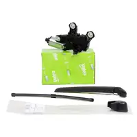 VALEO Heckwischermotor 4F9955711E + AIC Wischerarm + Kappe + Wischerblatt AUDI A4 B8 AVANT