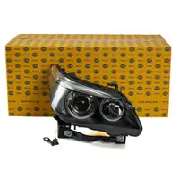 HELLA Hauptscheinwerfer + Stellmotor BI-XENON f&uuml;r BMW 5er E60 + 5er E61 rechts