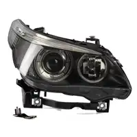 2x HELLA Hauptscheinwerfer + Stellmotor BI-XENON f&uuml;r BMW E60 E61 ab 01.05-03.07