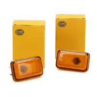 2x HELLA Zusatzblinkleuchte AUDI 100 80 A6 PORSCHE 911 (964) 968 VW Golf I II