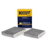 HENGST E2967LC-2 Innenraumfilter Aktivkohle Satz CITROEN C3 PEUGEOT 207 208 I