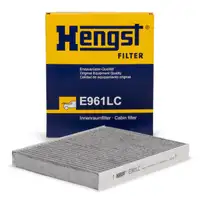 HENGST E961LC Innenraumfilter Aktivkohle f&uuml;r AUDI MERCEDES PORSCHE SEAT SKODA VW