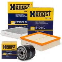 HENGST Filterset MERCEDES W176 W246 C117 X117 X156 160CDI 180CDI 90/109 PS OM607