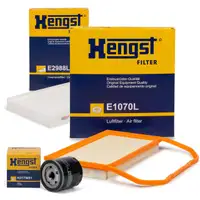 HENGST Filterset Filterpaket f&uuml;r SEAT Mii SKODA Citigo VW Up 1.0 60 / 68 / 75 PS