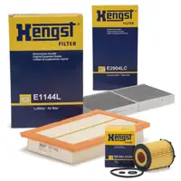 HENGST Filterset f&uuml;r MERCEDES SLC SLK R172 180 200 300 156 / 184 / 245 PS M274