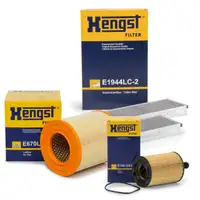 HENGST Filterset Filterpaket f&uuml;r AUDI A6 4F C6 2.0 TDI 121/136/140/163/170 PS
