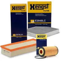 HENGST Filterset f&uuml;r AUDI A4 B8 A5 8T 8F Q5 1.8 TFSI 144/170/177 PS + 2.0 TFSI 224/230 PS