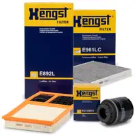 HENGST Filterset f&uuml;r SKODA Fabia II Roomster 1.6 VW Polo 6R 6C 1.6 BiFuel