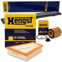 HENGST Filterset f&uuml;r BMW X1 E84 sDrive16i 143 PS + sDrive20i xDrive20i 184 PS