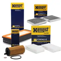 HENGST Filterset BMW X3 F25 + X4 F26 xDrive30d xDrive35d 211-313 PS ab 10.2011