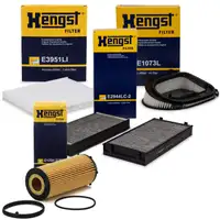 HENGST Filterset BMW X5 E70 + X6 E71 E72 xDrive30d xDrive40d 211/245/306 PS N57