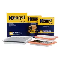 HENGST Filterset 3-tlg MERCEDES C219 320/350 CDI W211 S211 E 280 / 320 CDI OM642