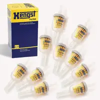 10x HENGST Kraftstofffilter Benzinfilter H101WK universal f&uuml;r BMW FORD OPEL SEAT