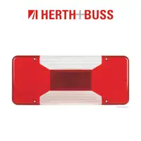 2x HERTH+BUSS ELPARTS Lichtscheibe Heckleuchte IVECO Daily 4 Kipper / Pritsche hinten