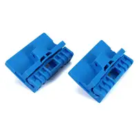 2x HERTH+BUSS Fensterheber Gleitst&uuml;ck AUDI A3 8L A6 4A C4 vorne / hinten