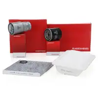HERTH+BUSS JAKOPARTS Filterpaket Filterset f&uuml;r TOYOTA COROLLA 1.4D/D-4D 90 PS