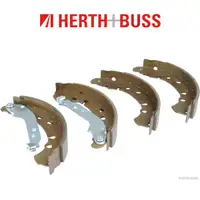 HERTH+BUSS JAKOPARTS Bremsbacken Satz DAIHATSU Charade TOYOTA Yaris hinten