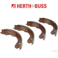 HERTH+BUSS JAKOPARTS Bremsbacken Satz MAZDA 323 F/S 6 bis 05.2004 hinten