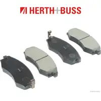 HERTH+BUSS JAKOPARTS Bremsbel&auml;ge Bremskl&ouml;tze DAEWOO f&uuml;r HYUNDAI SSANGYONG vorne