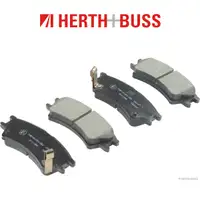 HERTH+BUSS JAKOPARTS Bremsbel&auml;ge HYUNDAI Atos (MX) 1.0 i 54 PS BJ: 02.98-12.2000 vorne