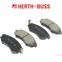 HERTH+BUSS Bremsen Bremsscheiben + Bel&auml;ge f&uuml;r HYUNDAI SONATA KIA MAGENTIS vorne