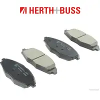 HERTH+BUSS JAKOPARTS Bremsbel&auml;ge CHEVROLET DAEWOO Matiz M200 M100 DAEWOO Lanos KLAT vorne