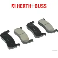 HERTH+BUSS JAKOPARTS Bremsbel&auml;ge NISSAN Micra I (K10) 1.0 1.2 50/54/60 PS vorne