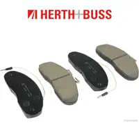 HERTH+BUSS JAKOPARTS Bremsbel&auml;ge NISSAN TRADE 100 3.0 D 86-160 PS Cabstar TL_ VL_ vorn
