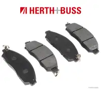 HERTH+BUSS JAKOPARTS Bremsbel&auml;ge f&uuml;r NISSAN NAVARA Pick-up (D23) 2.3 dCi vorne