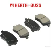 HERTH+BUSS JAKOPARTS Bremsbel&auml;ge Bremskl&ouml;tze vorne f&uuml;r NISSAN MICRA III u. NOTE