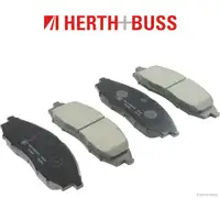 HERTH+BUSS JAKOPARTS Bremsbel&auml;ge NISSAN Navara (D22_) 2.5 D 4x4 NP300 (D22) 2.5dCi vorne
