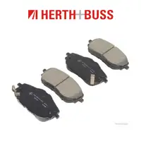 HERTH+BUSS Bremsen Bremsscheiben + Bel&auml;ge f&uuml;r TOYOTA AURIS COROLLA (_E18_) vorne