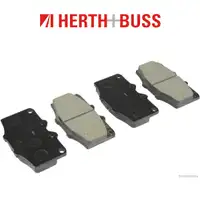 HERTH+BUSS JAKOPARTS Bremsbel&auml;ge TOYOTA Land Cruiser (_J6_,_J7_) 2.4 3.4 D 4.0 Turbo vorne