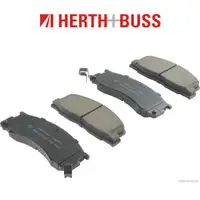HERTH+BUSS JAKOPARTS Bremsbel&auml;ge TOYOTA Previa _R1_ _R2_ 2.4 bis BJ 07.1996 2.4 4WD vorne