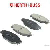 HERTH+BUSS JAKOPARTS Bremsbel&auml;ge TOYOTA Hilux 5 (_N1_) 2.4 D 2.5 D-4D 75/88 PS vorne