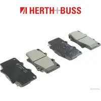 HERTH+BUSS JAKOPARTS Bremsbel&auml;ge TOYOTA Land Cruiser 80 _J8_ _J9_ 4.2 TD 3.4 i 24 V vorne