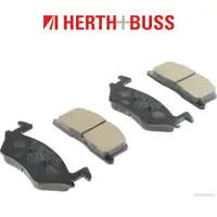 HERTH+BUSS JAKOPARTS Bremsbel&auml;ge TOYOTA Starlet (_P8_) 1.3 12V 1.3 XL 1.5 D 54-75 PS vorne