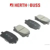 HERTH+BUSS JAKOPARTS Bremsbel&auml;ge TOYOTA Previa (_R3_) 2.0 D-4D 2.4 116/156 PS vorne