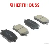 HERTH+BUSS JAKOPARTS Bremsbel&auml;ge TOYOTA Avensis Verso _M2_ 2.0 D 2.4 116/150/156 PS vorne