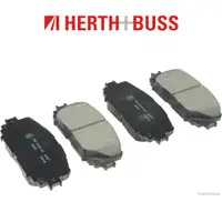 HERTH+BUSS JAKOPARTS Bremsbel&auml;ge f&uuml;r TOYOTA COROLLA (_E12_) YARIS (_P9_) vorne