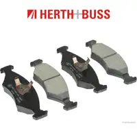 HERTH+BUSS Bremsen Bremsscheiben + Bel&auml;ge f&uuml;r MAZDA 121 III 1.25 ohne ABS vorne