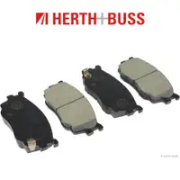 HERTH+BUSS Bremsen Bremsscheiben + Bel&auml;ge f&uuml;r MAZDA 323 VI (BJ) 626 V (GW) vorne