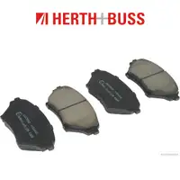 HERTH+BUSS JAKOPARTS Bremsbel&auml;ge Bremsbelagsatz ohne Warnkontaktkabel vorne