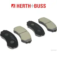 HERTH+BUSS JAKOPARTS Bremsbel&auml;ge Bremsbelagsatz ohne Warnkontaktkabel vorne
