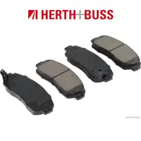 HERTH+BUSS JAKOPARTS Bremsbel&auml;ge HONDA CR-V IV (RE_) 1.6/2.2 i-DTEC AWD vorne