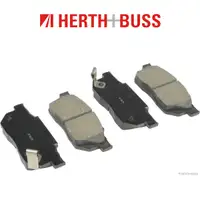 HERTH+BUSS Bremsen Kit Bremsscheiben + Bel&auml;ge f&uuml;r HONDA CIVIC IV + CIVIC V vorne