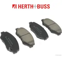 HERTH+BUSS JAKOPARTS Bremsbel&auml;ge Bremsbelagsatz ohne Warnkontaktkabel vorne