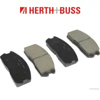 HERTH+BUSS JAKOPARTS Bremsbel&auml;ge Bremsbelagsatz ohne Warnkontaktkabel vorne