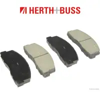 HERTH+BUSS JAKOPARTS Bremsbel&auml;ge Bremsbelagsatz ohne Warnkontaktkabel vorne
